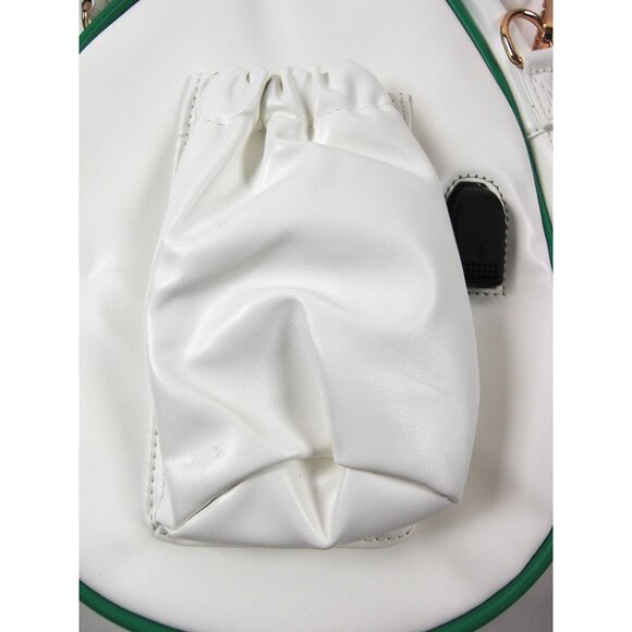 Pickleball Racket-Shaped Crossbody Bag With USB Charging Port & Adjustable Strap - Picture 4 of 7